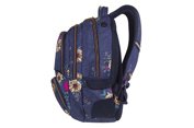 Plecak szkolny Coolpack Spiner 27L Blue Denim Flowers